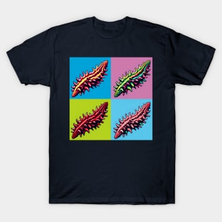 Pop Sea Cucumber Art - Trendy Marine Life T-Shirt